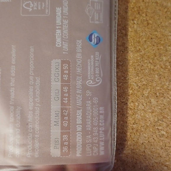 NEW! M Air Textured Yarn Panties - reduces friction points - Nude Colour 4683 - Picture 5 of 6